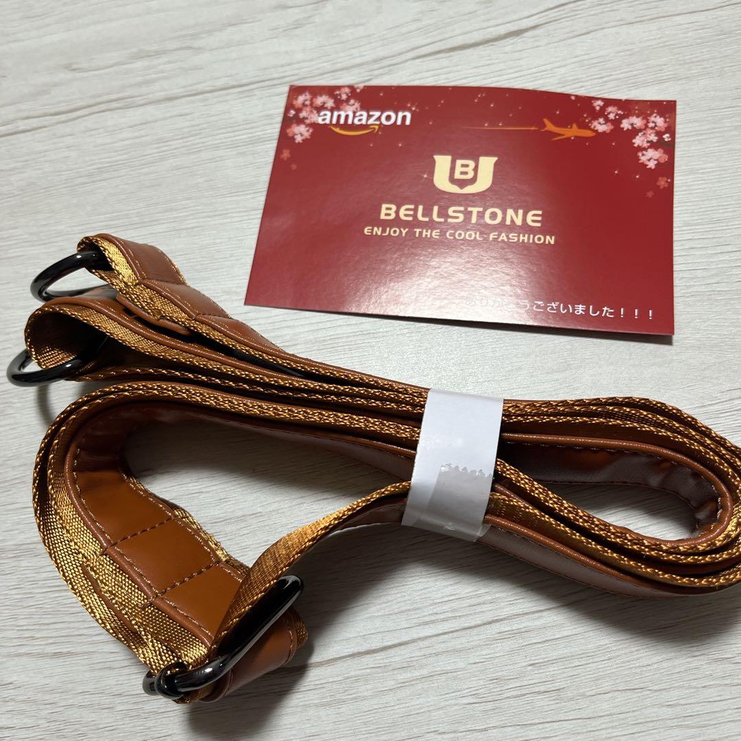 Bellstone ボストンバッグ レザー キャメル　旅行バッグ　大容量　カバン