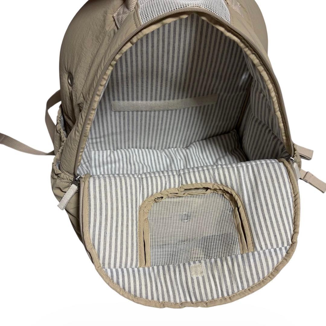 美品✨完売✨PET PARADISE ペットキャリー 3WAY ベージュ