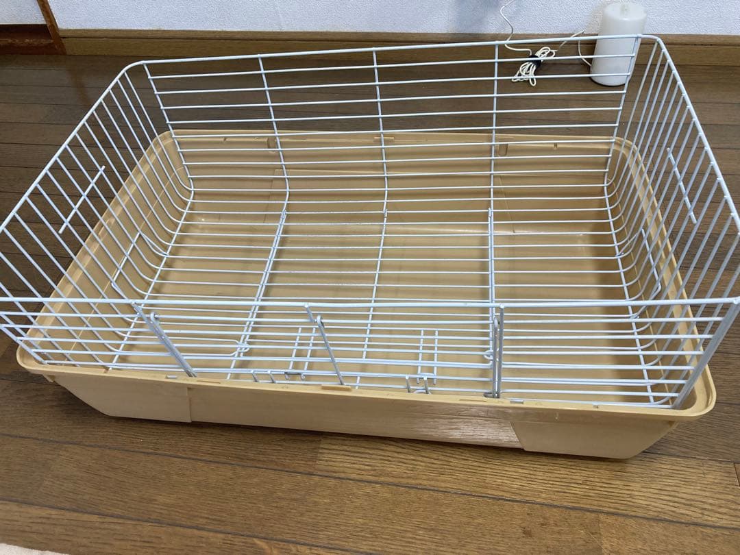 ハムスター、ハリネズミ用ケージと回し車飼育セット