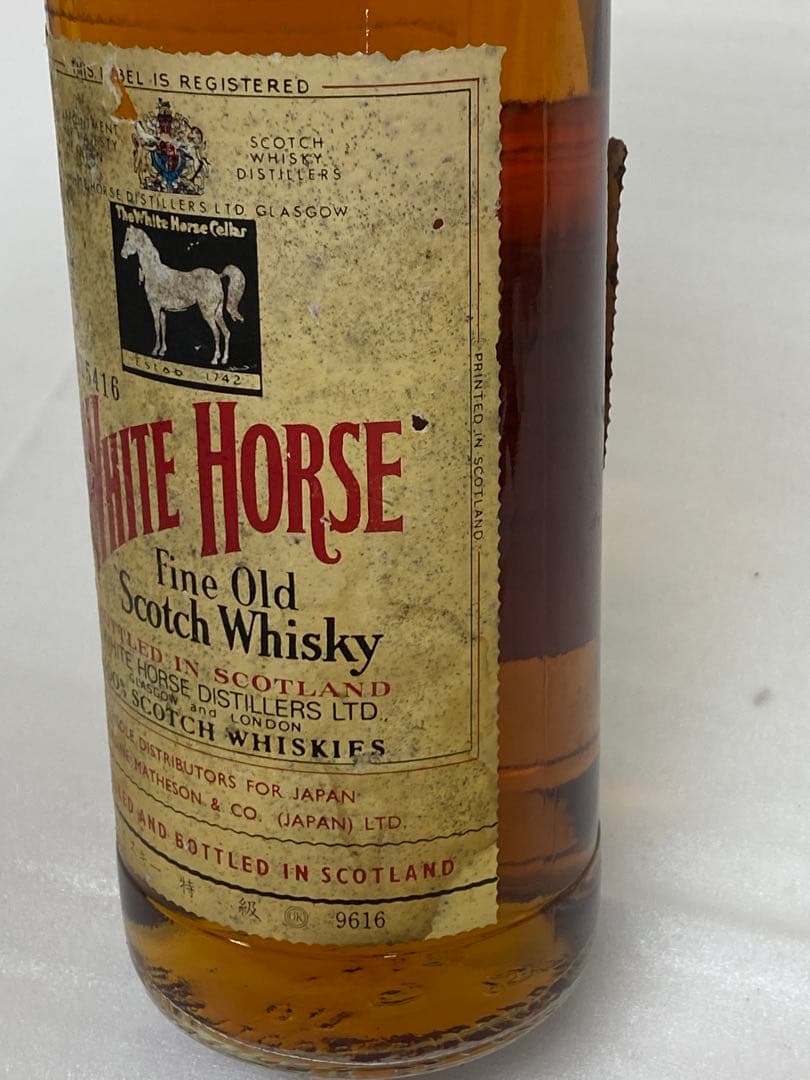 3-3217 WHITE HORSE　ホワイトホース　ファインオールド　特級