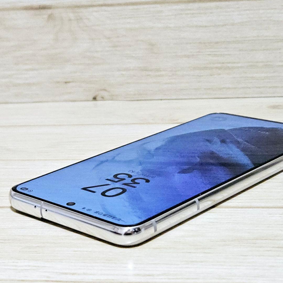 極美品 動作品 SIMフリー Galaxy S21 5G ホワイト SC-51B