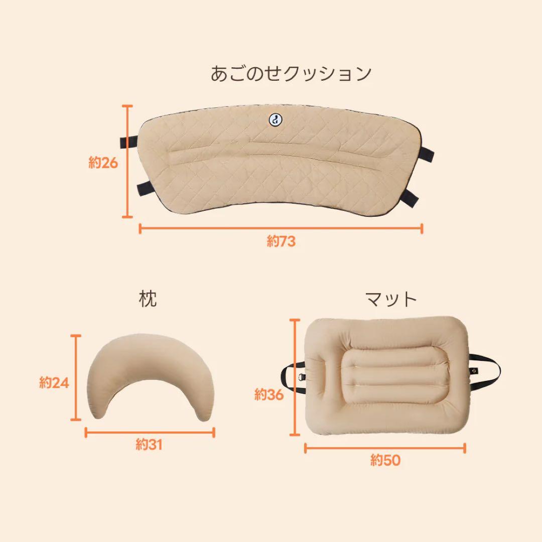 3点セット PETTENA ホワイト キルティングペットカート クッション