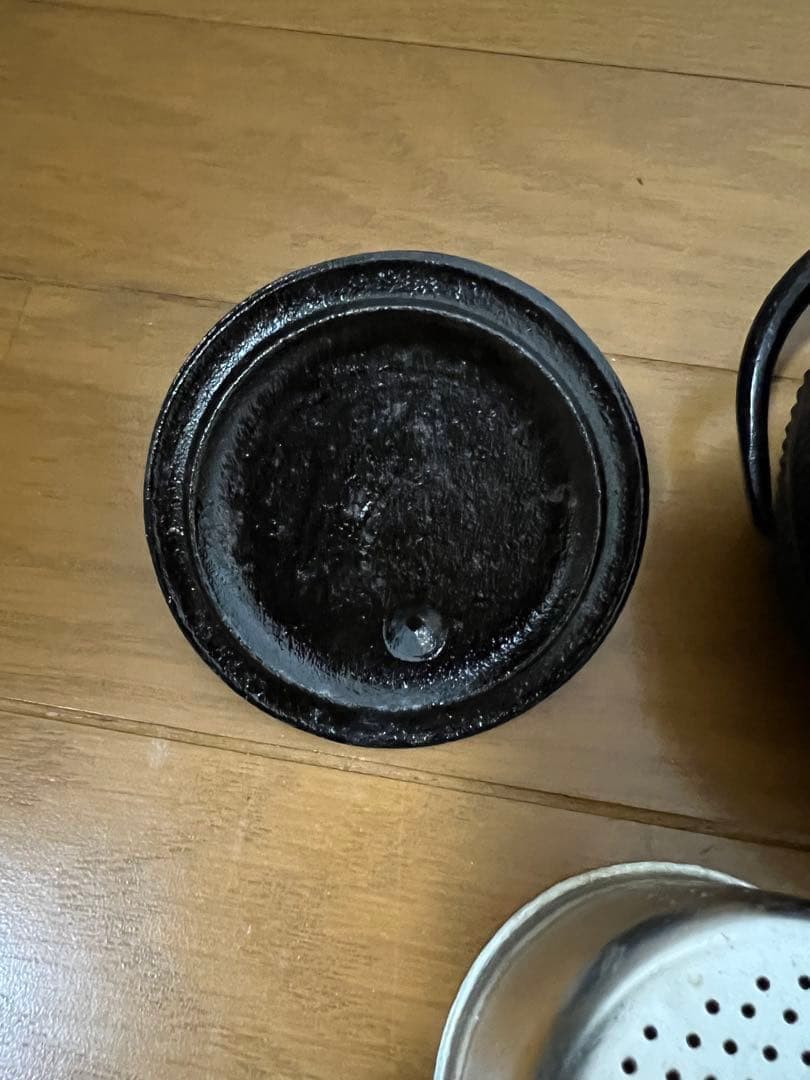 南部鉄器 急須 茶道具 やかん 骨董品 置物 昭和 レトロ 伝統工芸品 あられ紋
