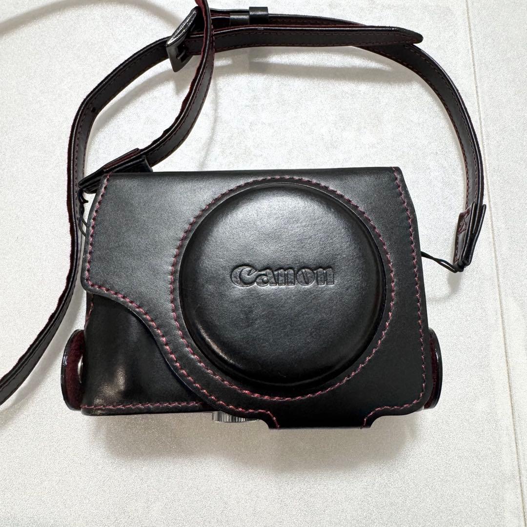 Canon PowerShot G7X Leather Case 保護フィルム