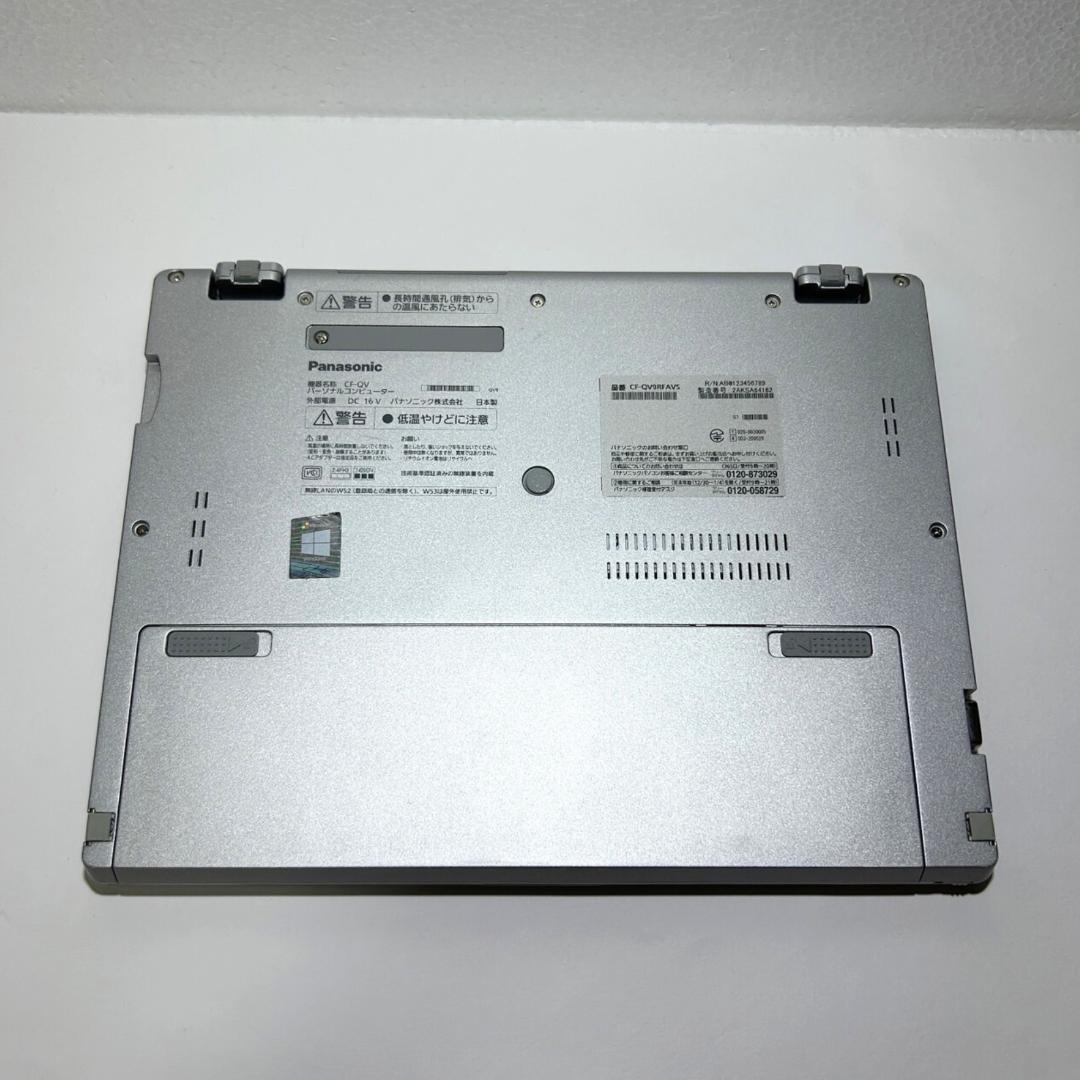 軽量2in1✨レッツノート QV9／i5‑10310U×8GB×1TB