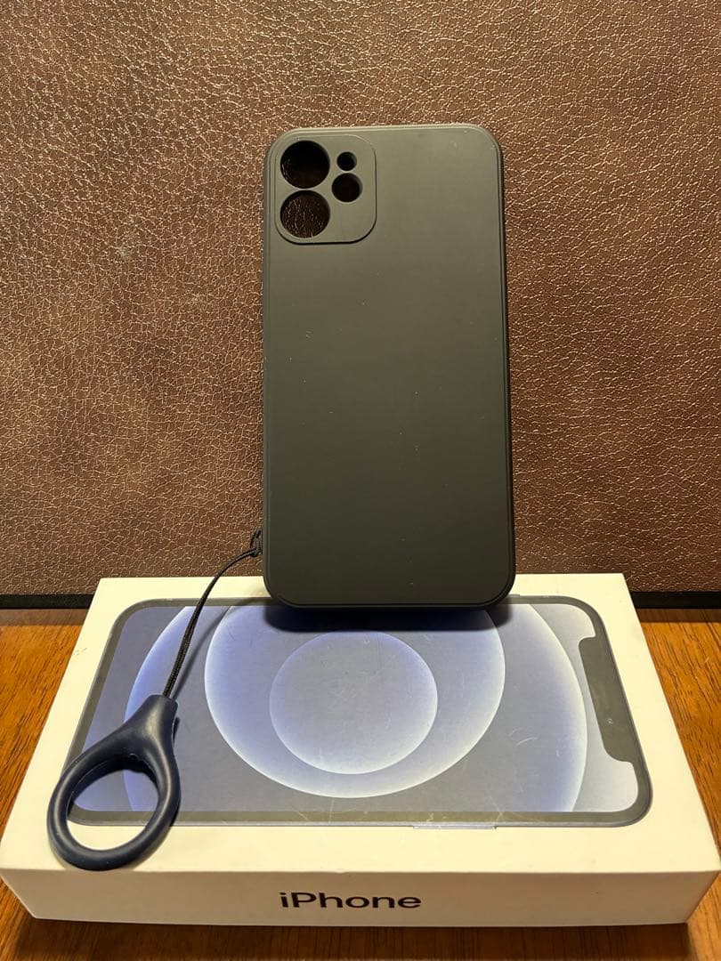 P*7様 【中古】Apple iPhone 12mini ブラック 本体 箱付き
