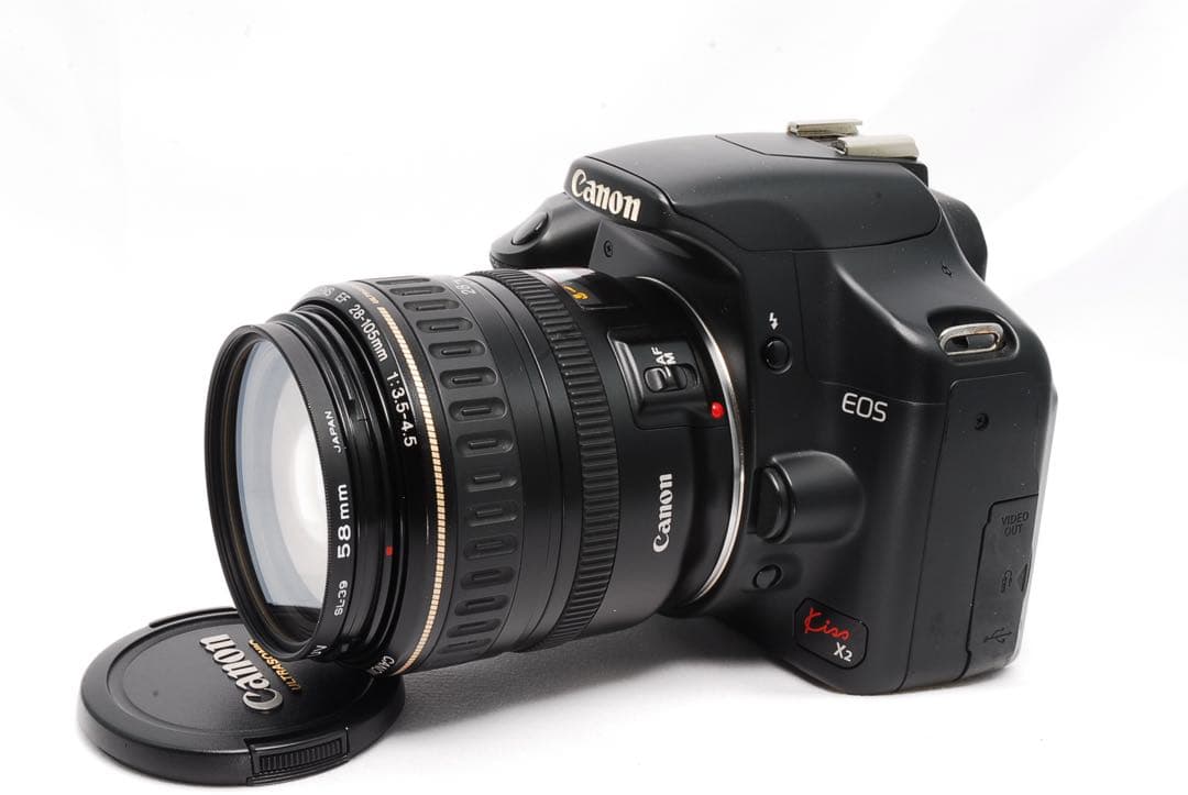 Canon EOS kiss X2 ❤️初心者❤️デジタル一眼レフスターターセット