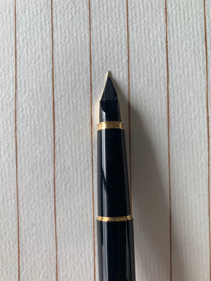 PILOT DELUX（デラックス） ブラック 万年筆 14K