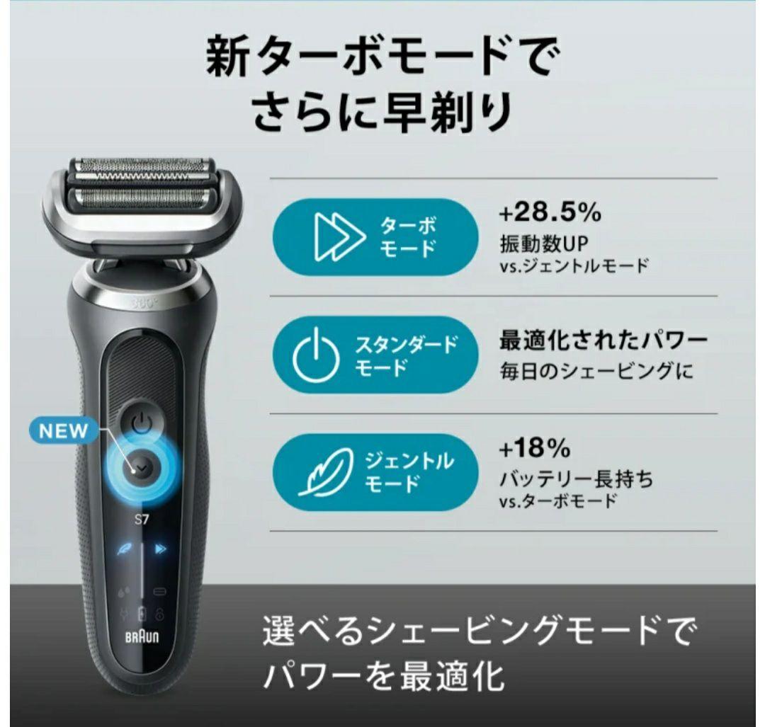 早い者勝ち！　BRAUN　電気シェーバー　シリーズ7(72-G7500cc)