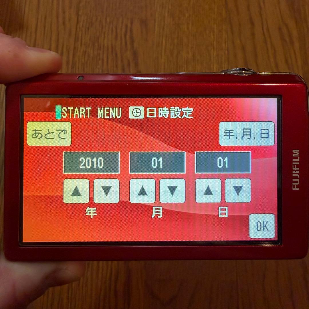 FUJIFILM FINEPIX Z700EXR レッド 美品