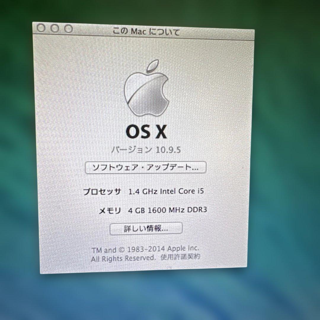 【こうじ】MacBook Air 13-inch, Early 2014)