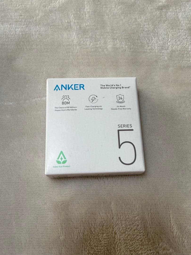 超美品★ANKER モバイルバッテリー 10000mAh 90cmケーブルセット