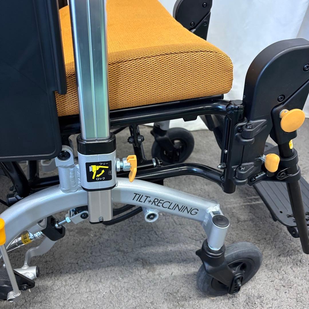 26⭕️リクライニング車椅子　松永製作所　マイチルト　ソファタイプ　MH-CR3Ｄ