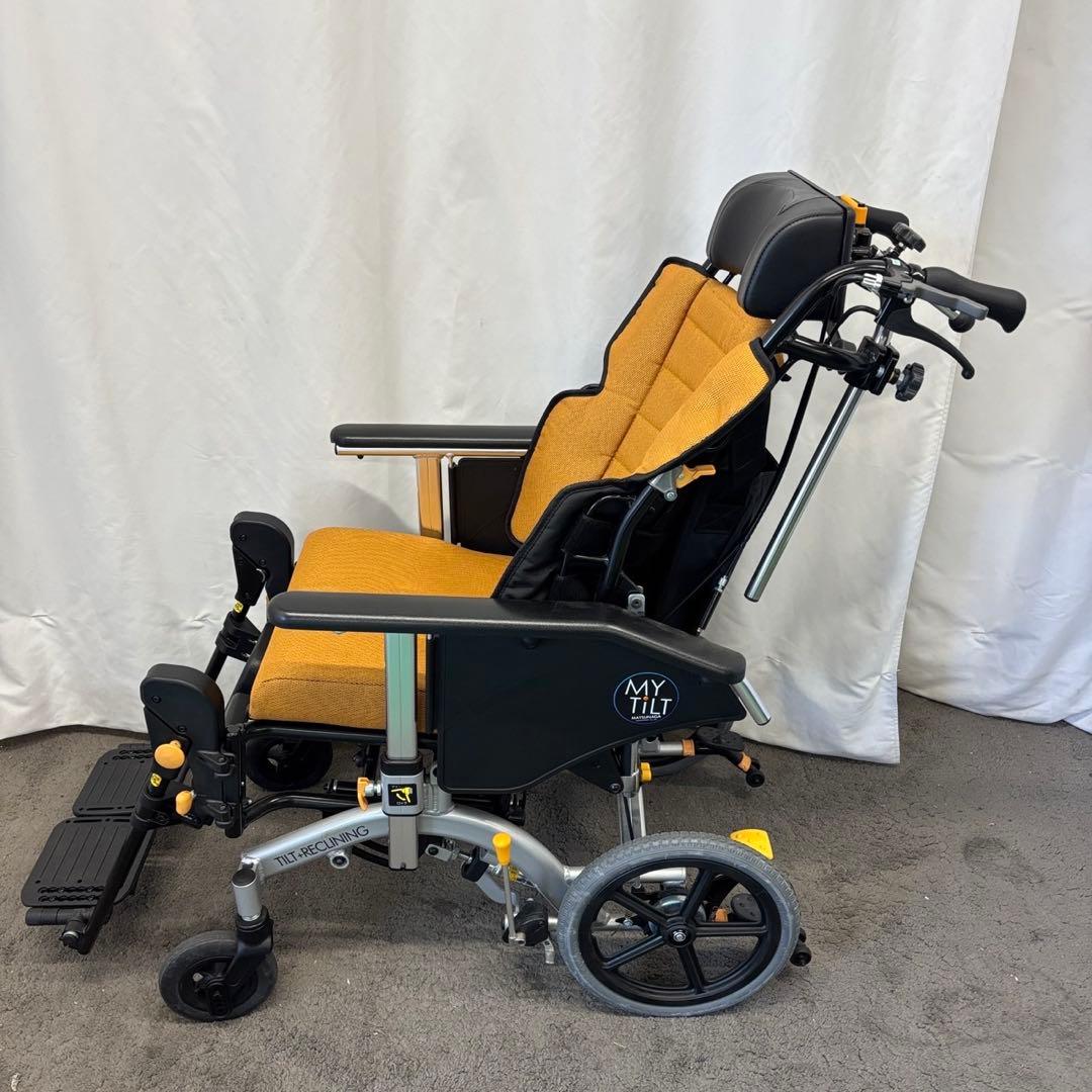 26⭕️リクライニング車椅子　松永製作所　マイチルト　ソファタイプ　MH-CR3Ｄ