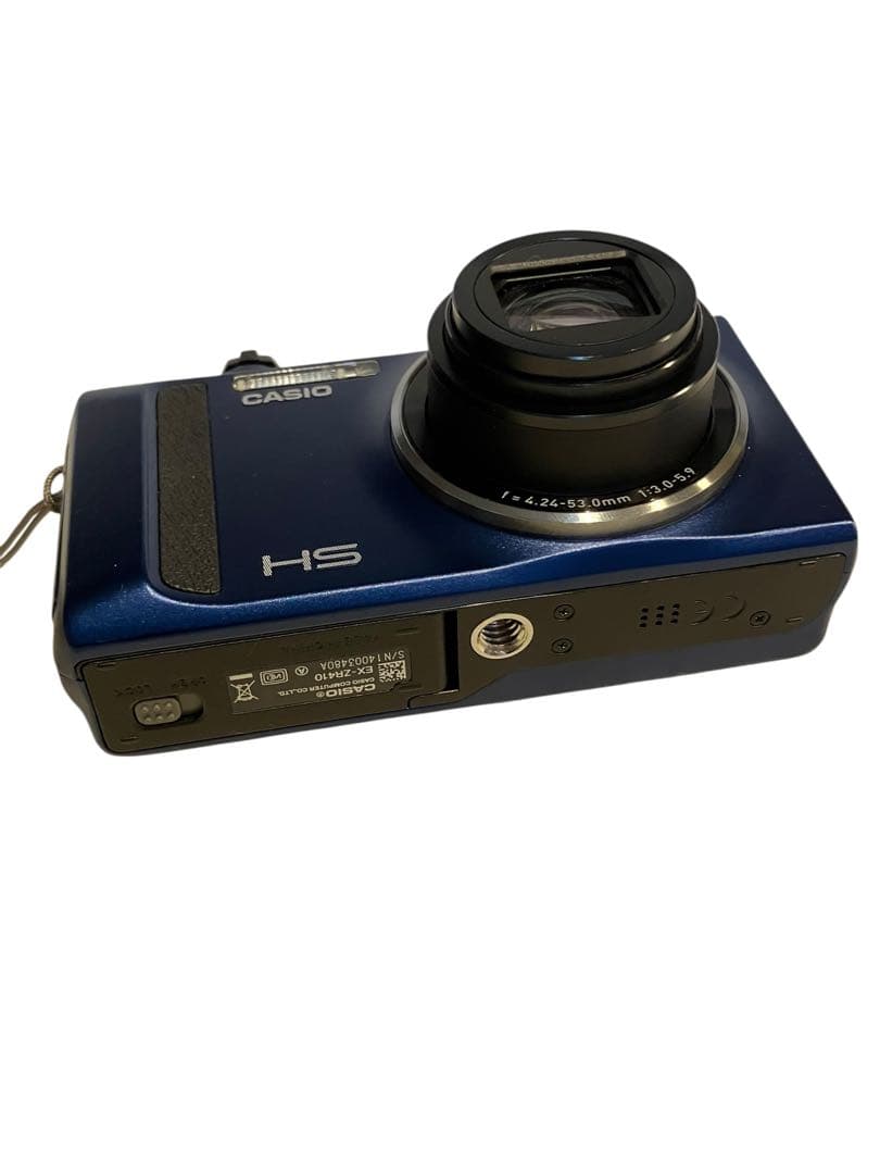 美品　カシオ　エクシリム　青　EX-ZR410 blue コンデジ