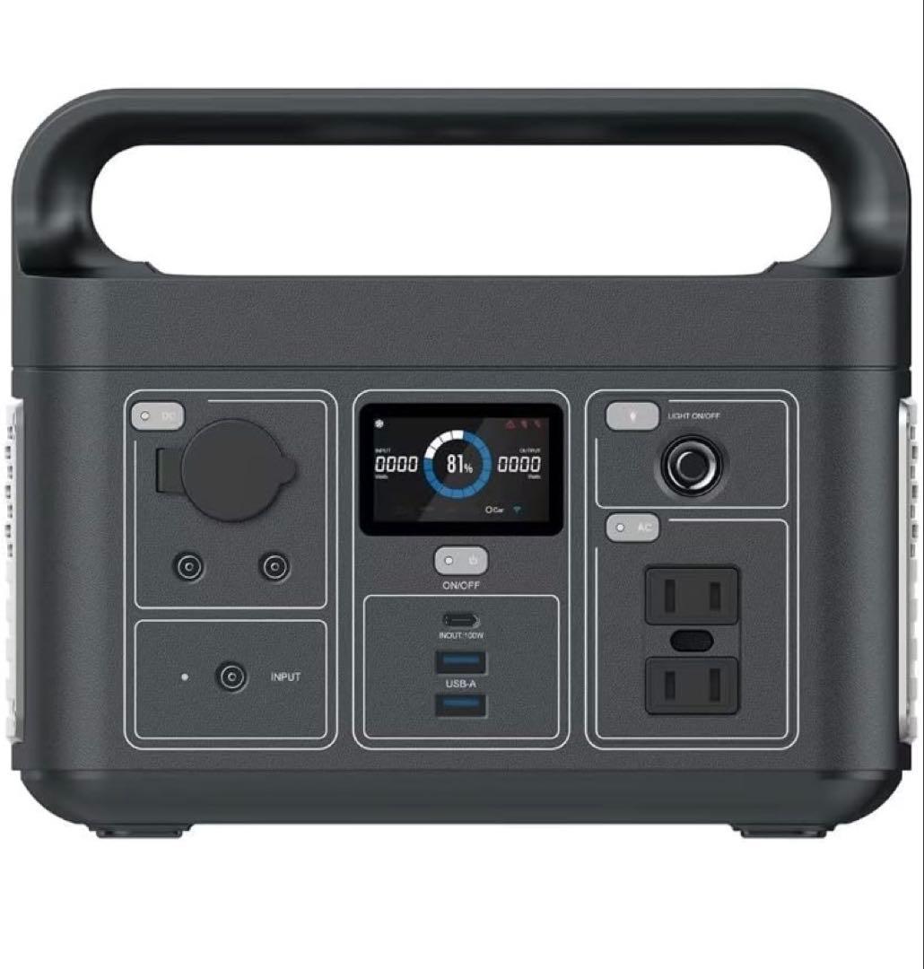 ポータブル電源 110V 320Wh 蓄電池 キャンプ 車中泊防災停電 緊急電源