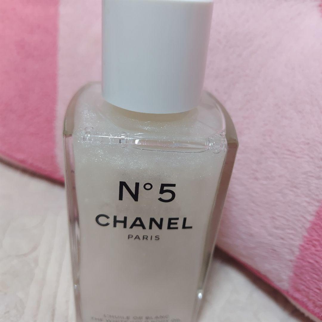 シャネル N°5ザ ホワイトゴールド ボディオイル 250ml