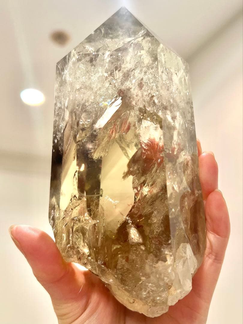 出品時特別価格✨美✨希少✨AAAAAA幻の シトリン ファントム レムリアン ✨