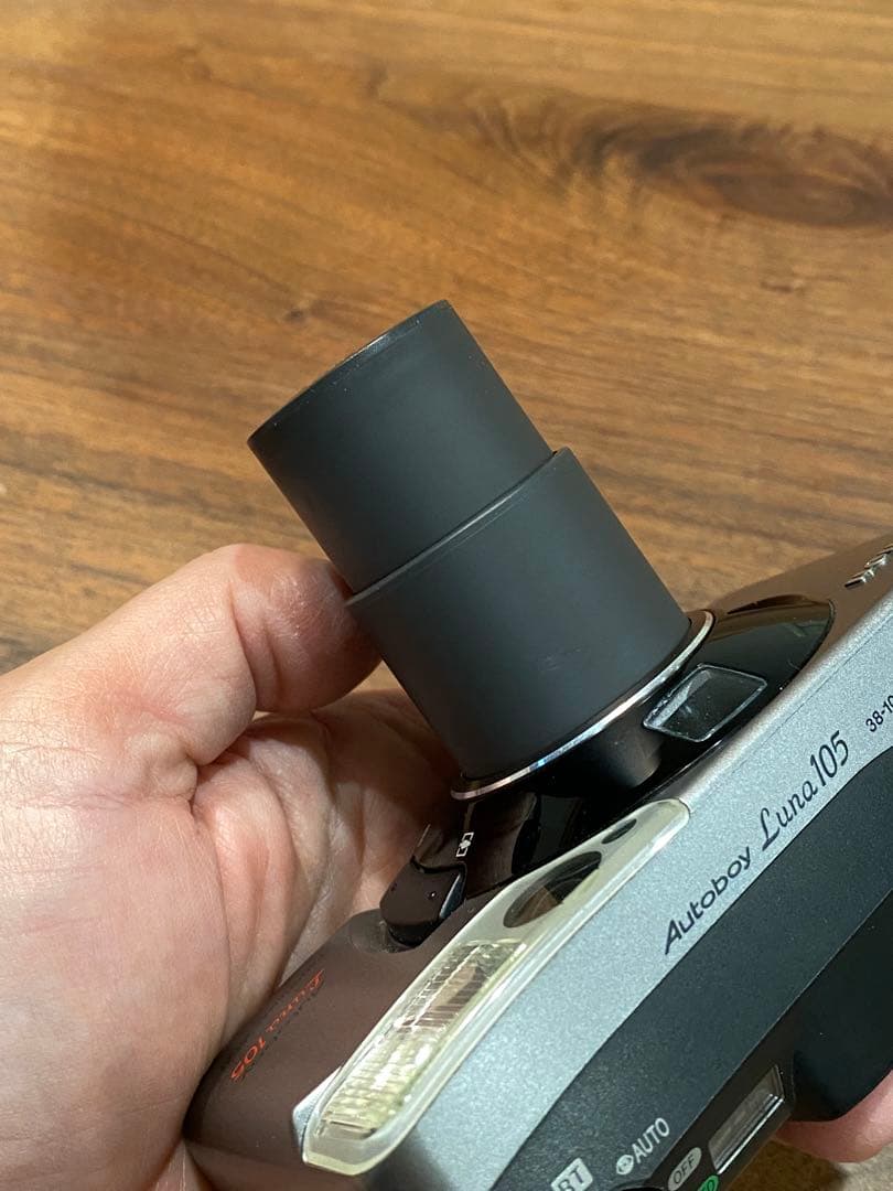 Canon AutoBoy Luna28-70 と、Luna105 フィルム