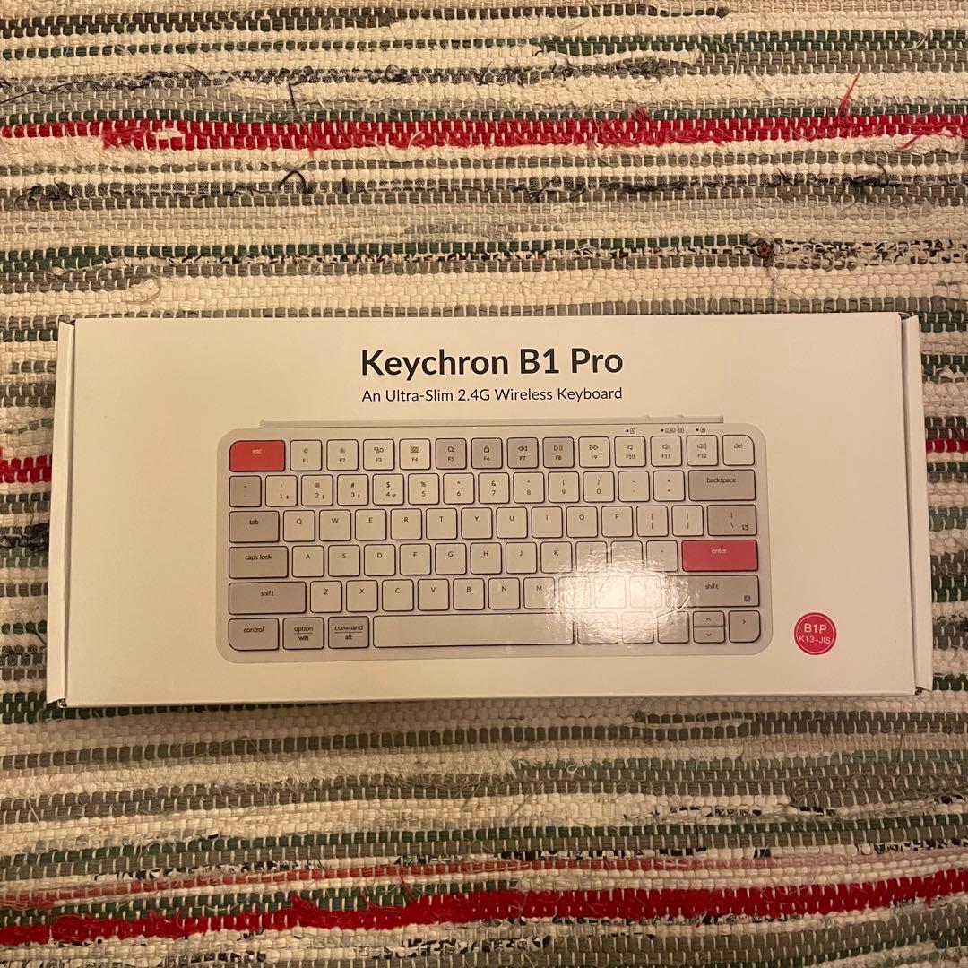 【美品】Keychron B1 Pro ワイヤレスキーボード 日本語配列 レトロ