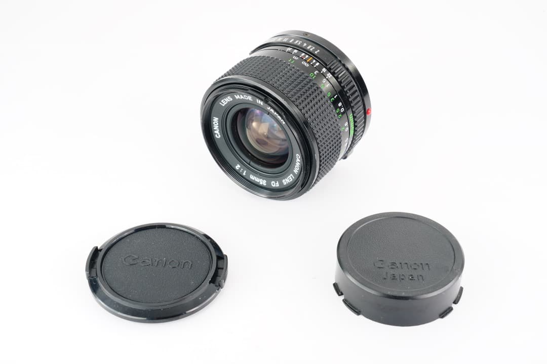 【極美品】動作◎ キャノン New FD 35mm F2 550