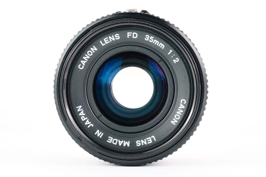 【極美品】動作◎ キャノン New FD 35mm F2 550