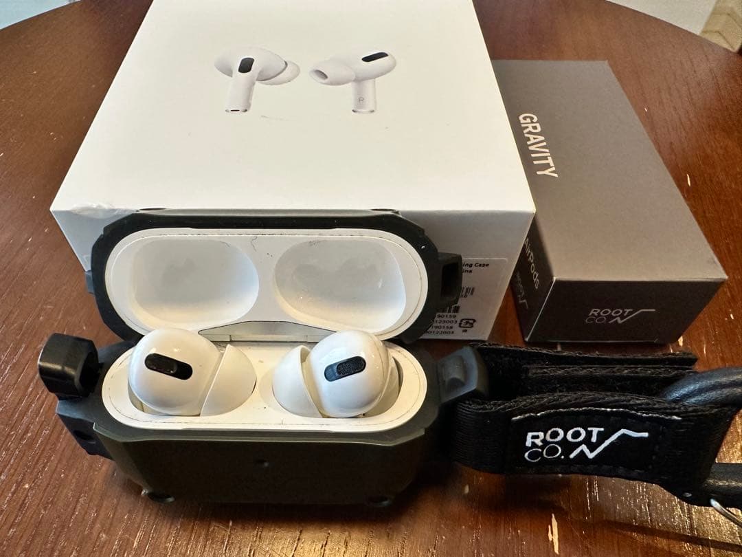 Apple AirPods Pro 第一世代 ／ROOT COケース付き