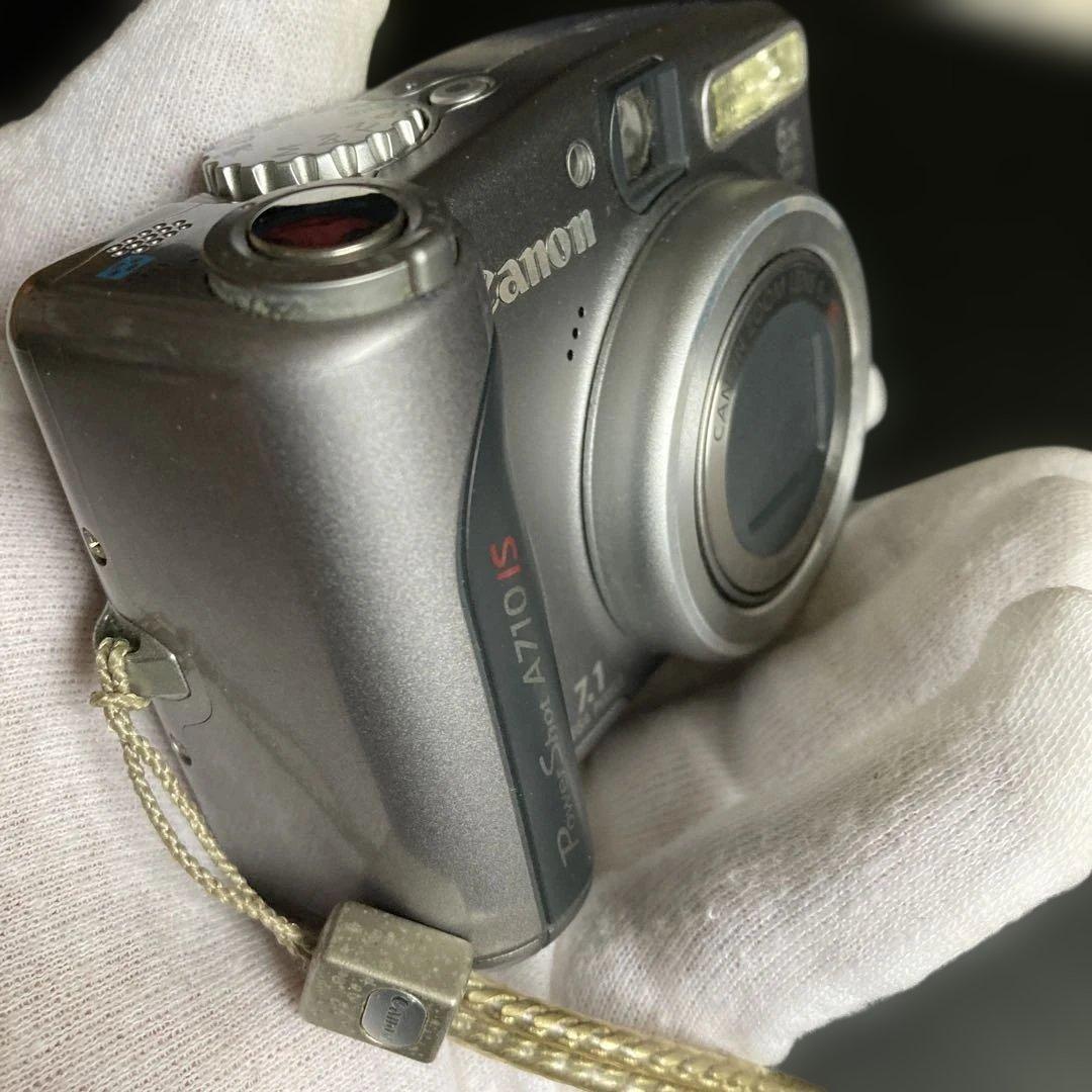 【レトロ希少】Canon PowerShot A710 IS 6x 単三電池仕様