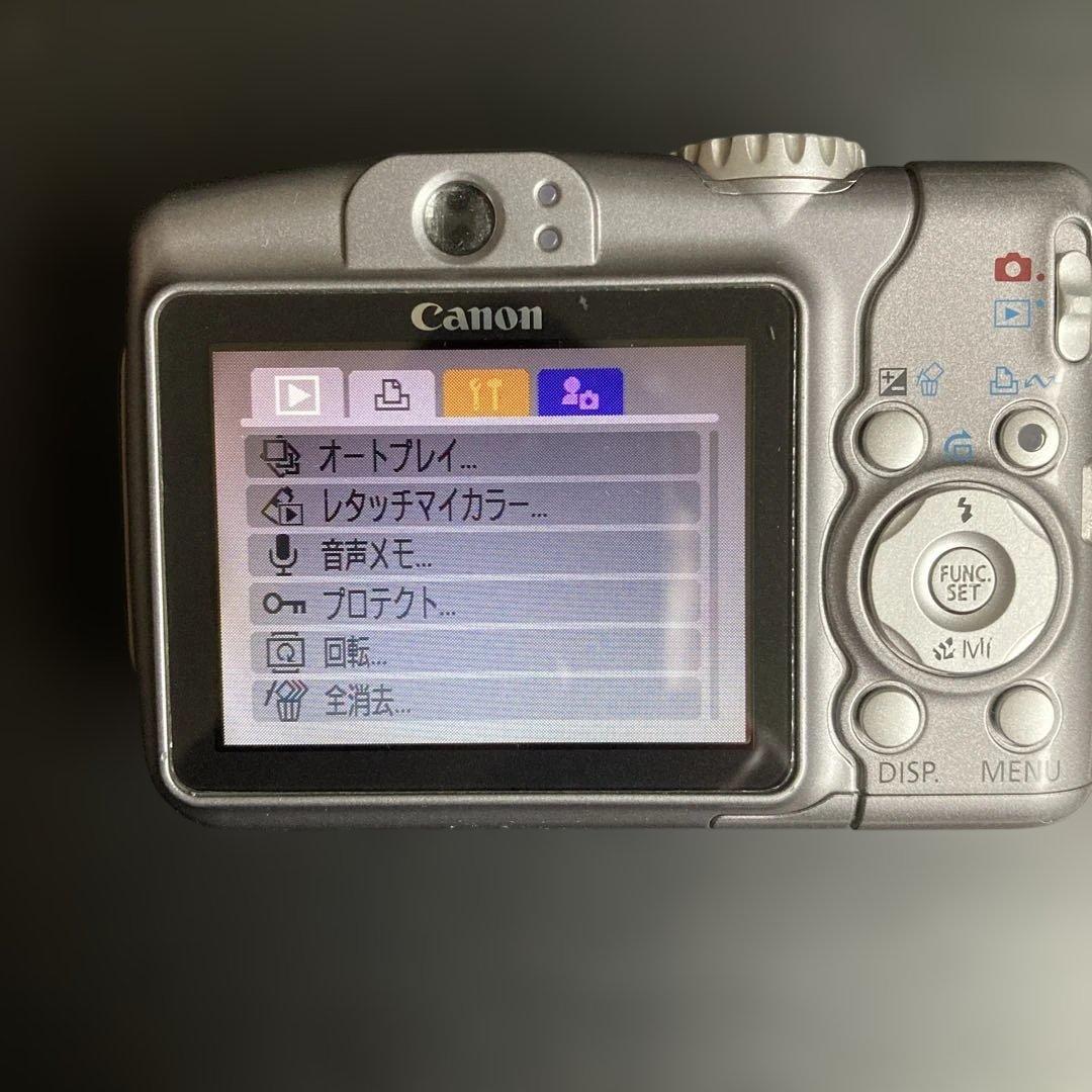 【レトロ希少】Canon PowerShot A710 IS 6x 単三電池仕様
