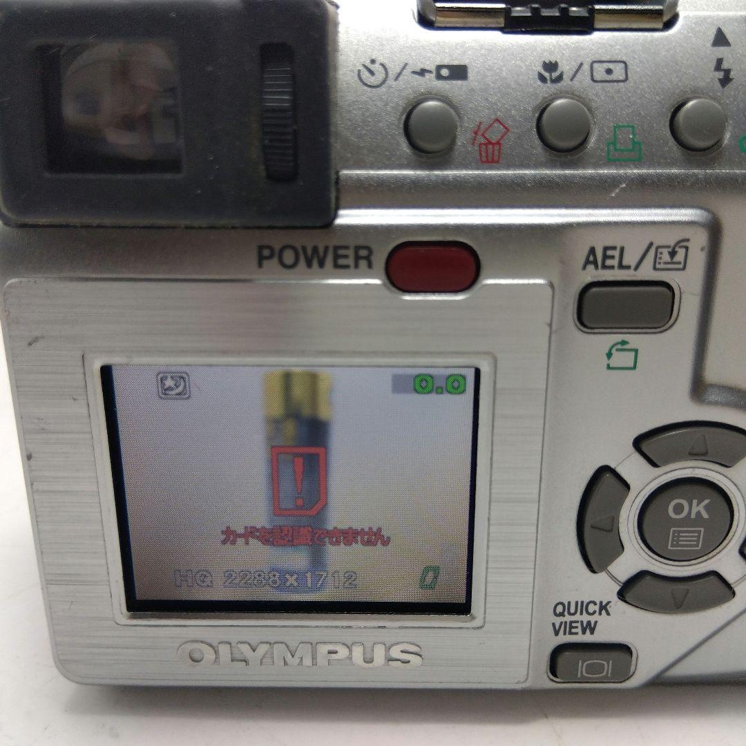 動作品　オリンパス C‑750 ULtra Zoom コンデジカメラ