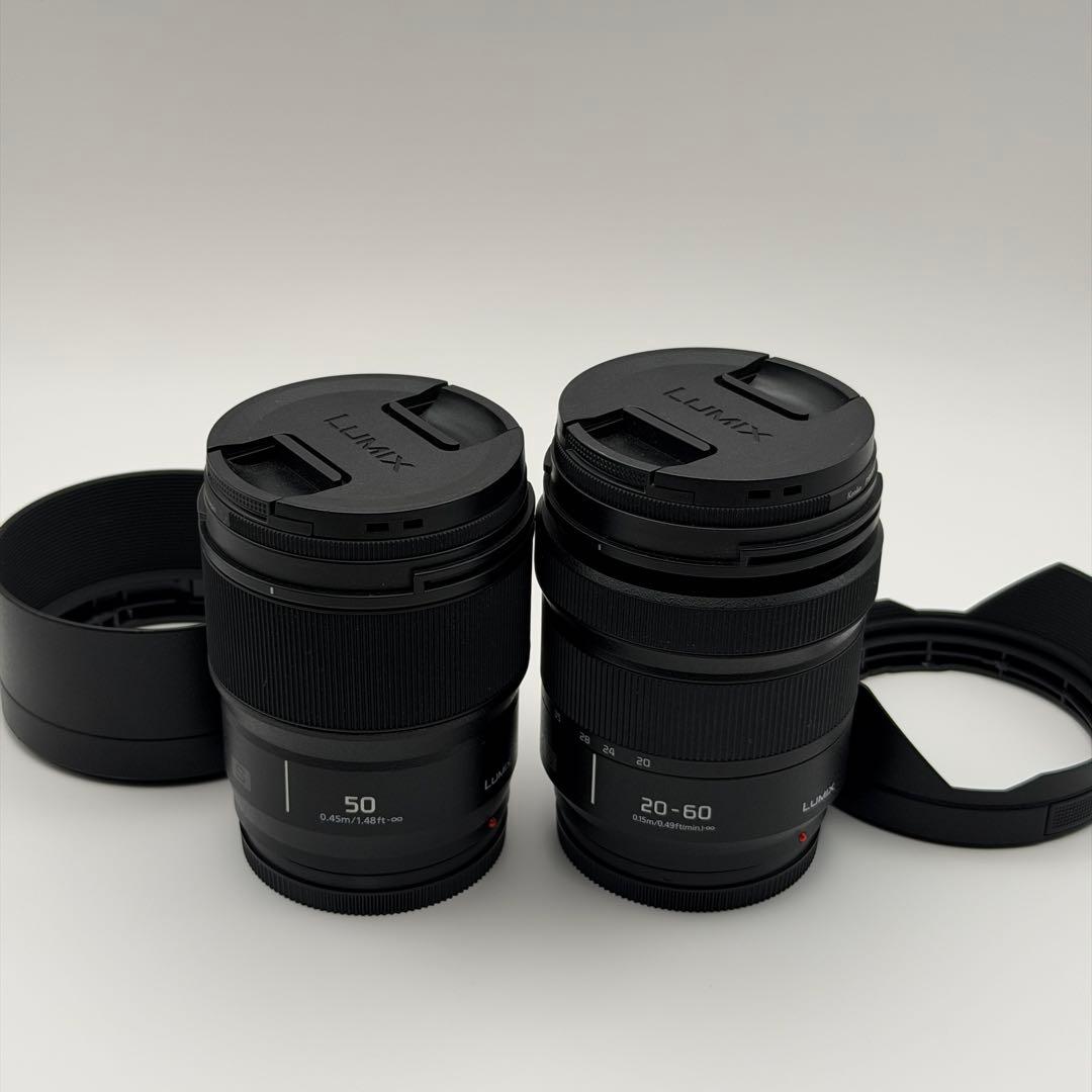 【極美品】LUMIX S5IIx ダブルレンズキット+SPROレンズ