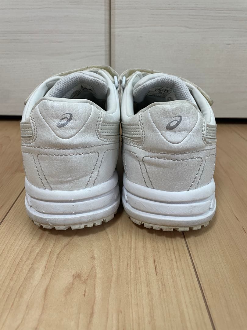 asics ホワイト安全靴 ベルクロ　ウィンジョブ　ゲル 26cm