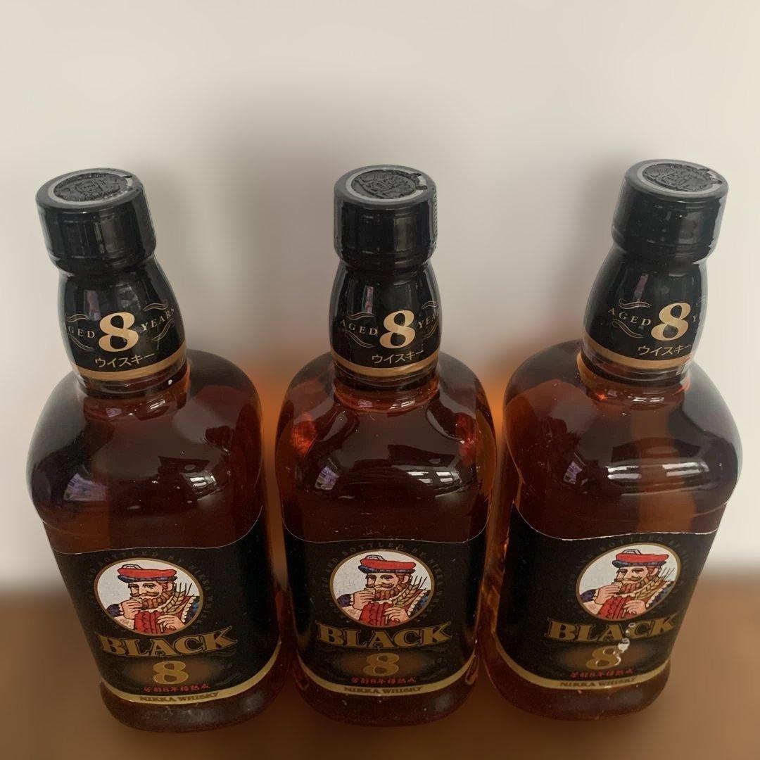 Nikka Black 8 ウイスキー 3本セット