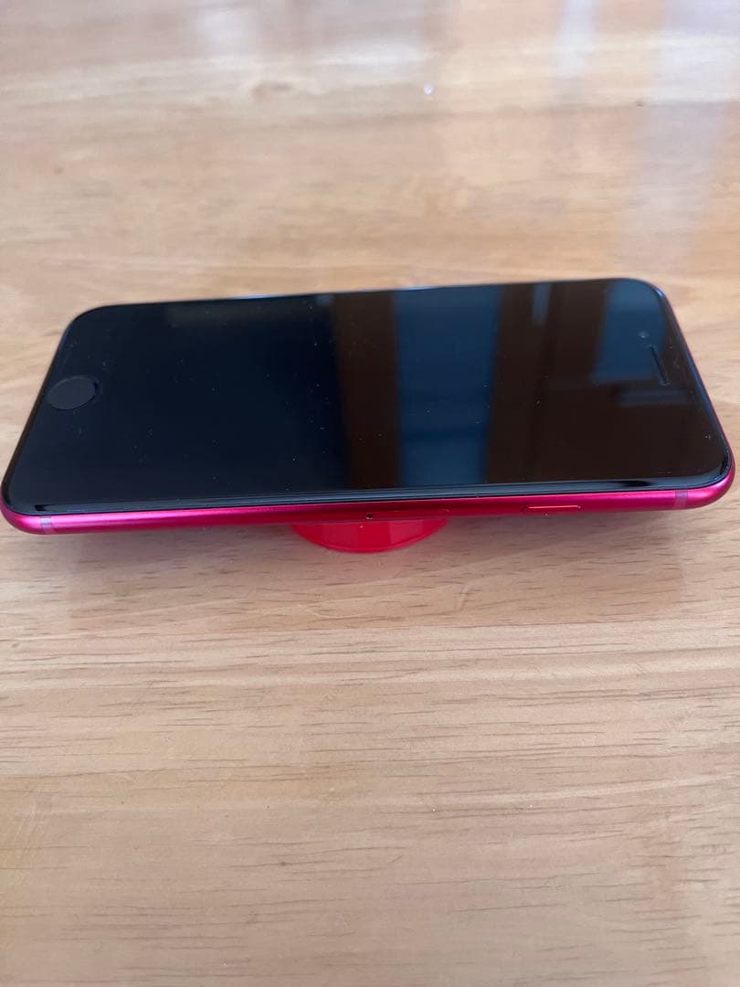 値下げ　iPhone SE3 RED 64gb SIMフリー
