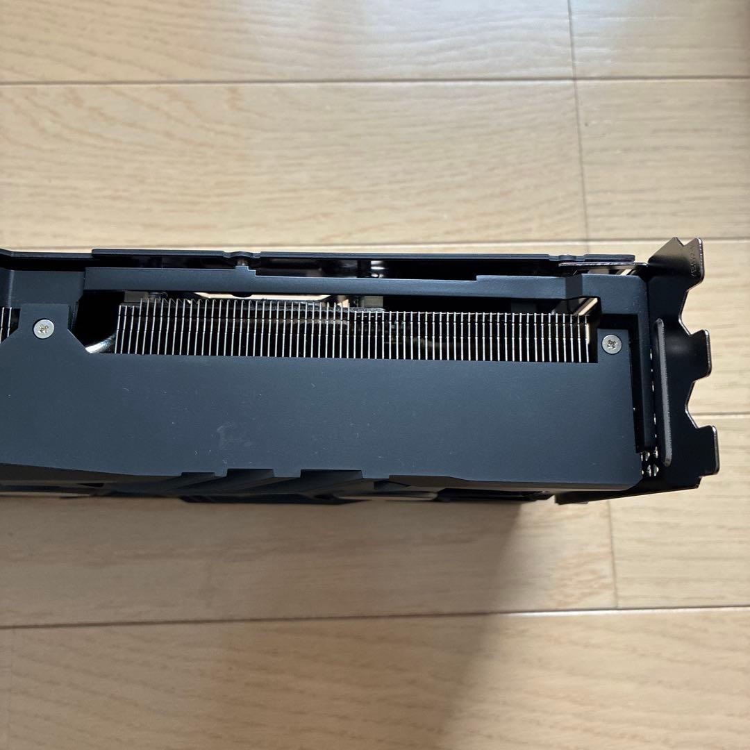 PNY RTX 4090 ヒートシンク　3連　ファン　LED バックプレート