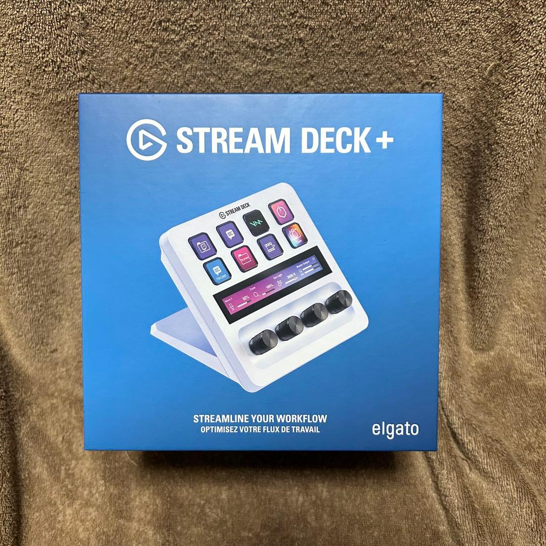 【美品】 Elgato stream deck + white ストリームデック