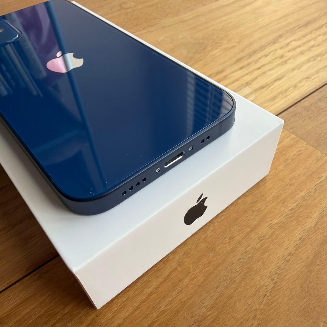 Apple iPhone 12 mini ブルー 本体 箱付き
