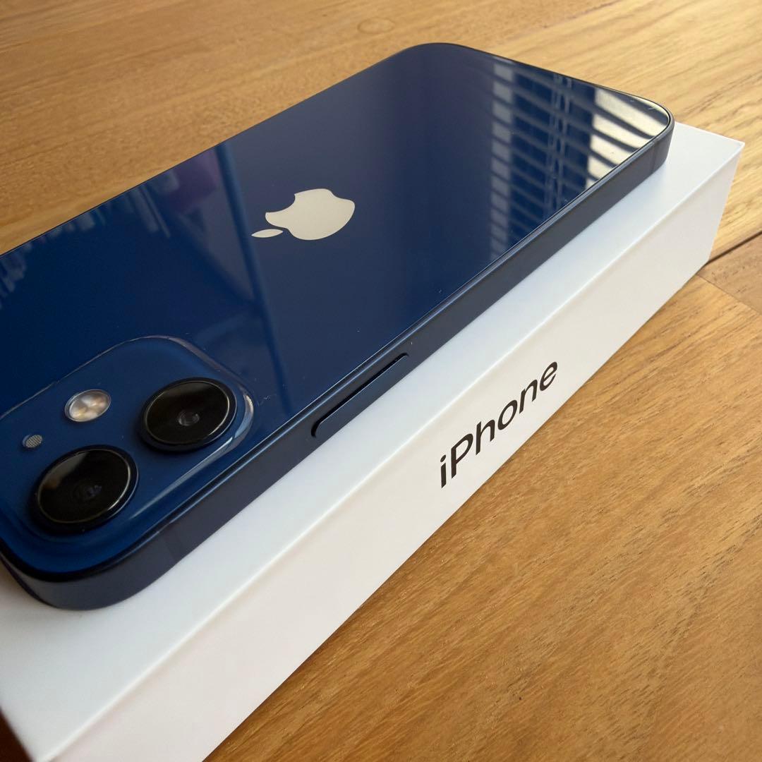 Apple iPhone 12 mini ブルー 本体 箱付き