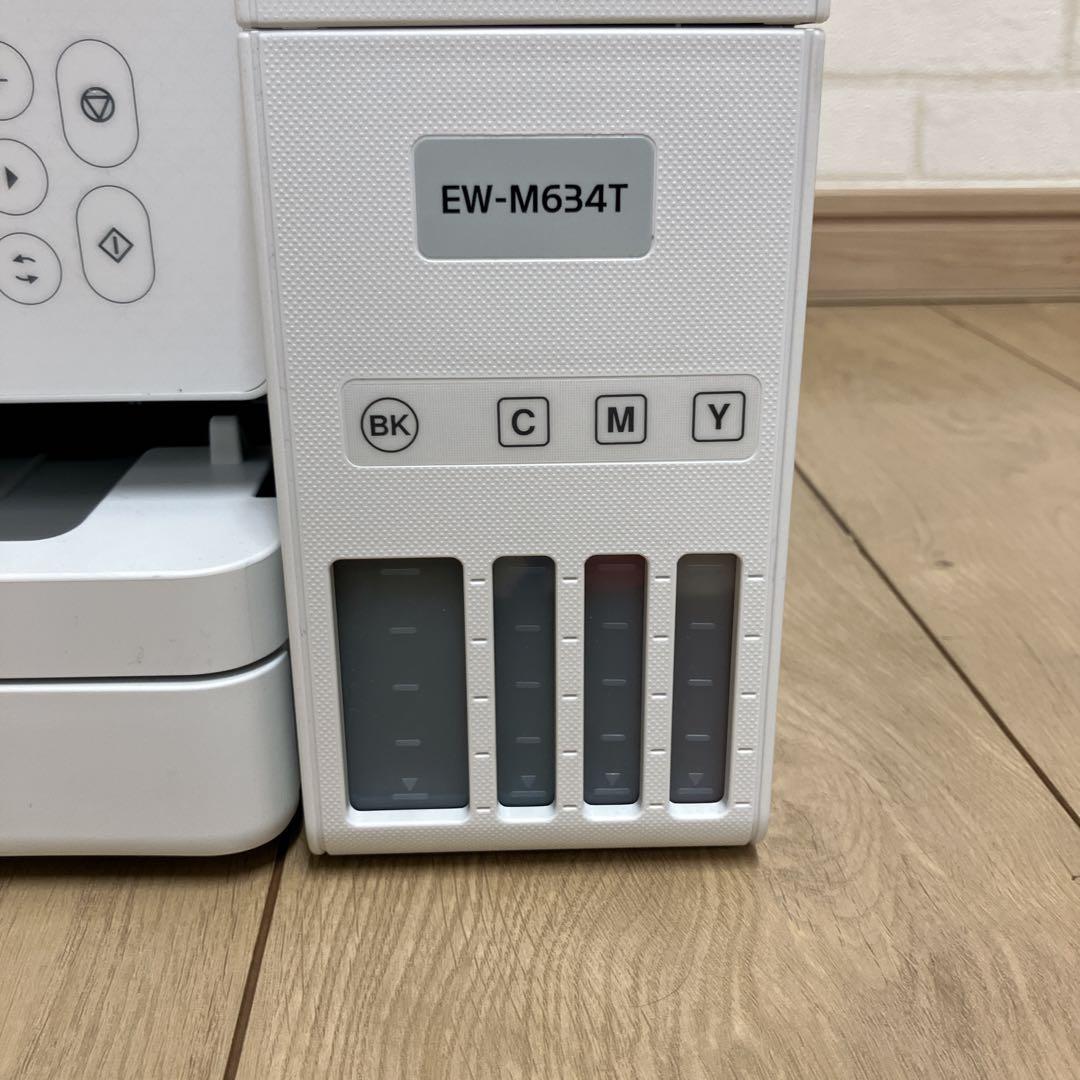 【極美品】EPSON EW-M634T インクジェットプリンター 印刷167枚