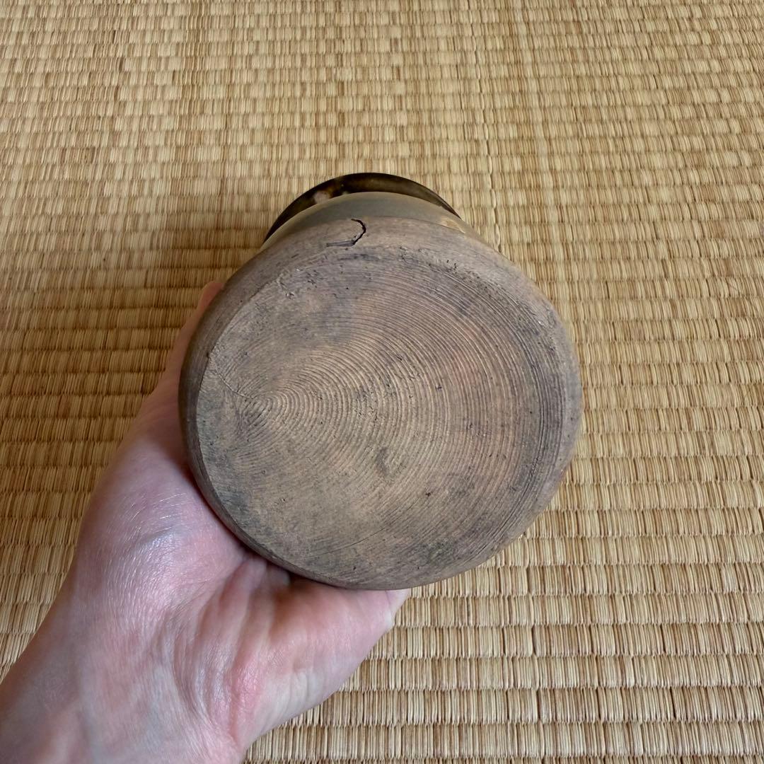 古唐津 九州民窯 仏花器 花器 江戸時代 初期伊万里 古薩摩 古美術 骨董 民藝