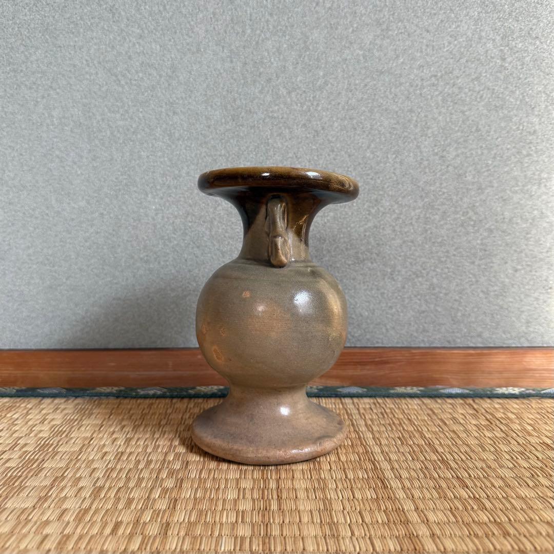 古唐津 九州民窯 仏花器 花器 江戸時代 初期伊万里 古薩摩 古美術 骨董 民藝