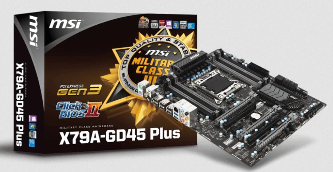 MSI X79A-GD45 Plusマザーボード