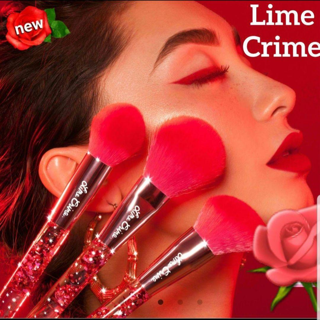LIMECRIME LIME CRIMEライムクライム　レッドローズブラシセット