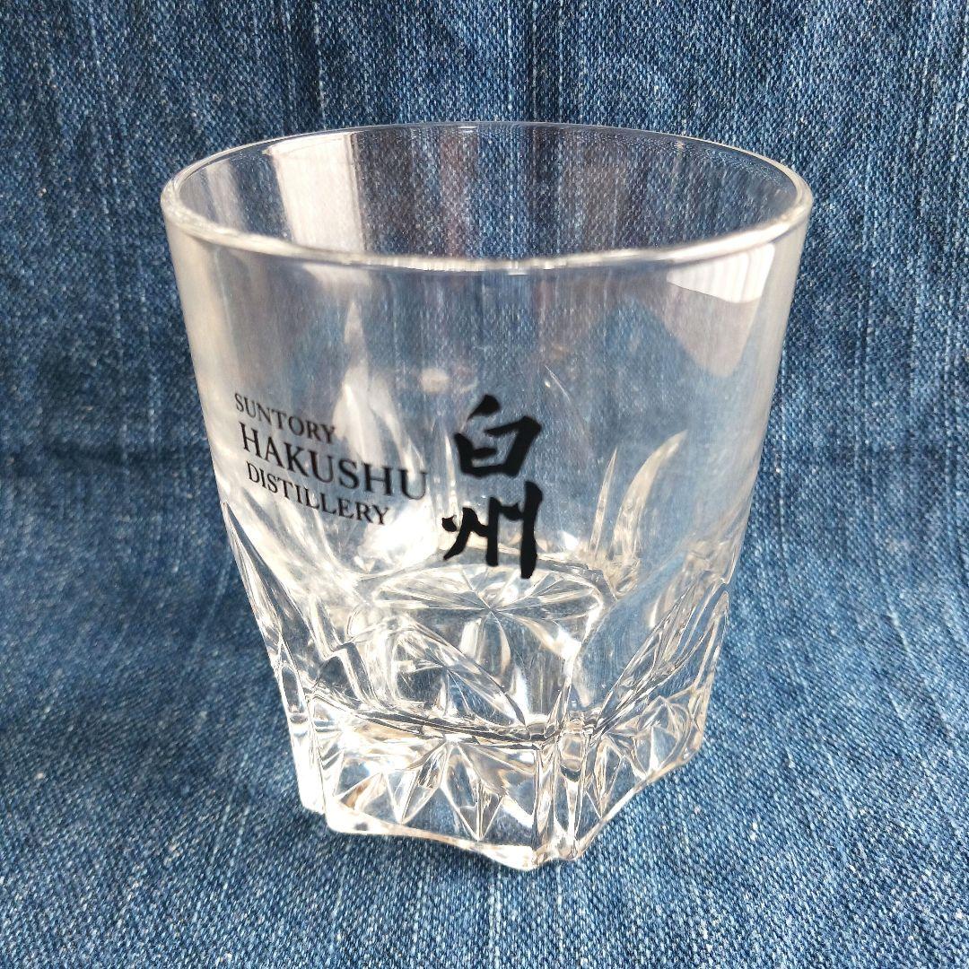 サントリー白州蒸溜所限定シングルモルトウイスキー300ml(未開封)、グラス付属