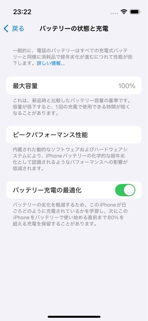 バッテリー100% iPhone13mini 128g ブルー SIMフリー