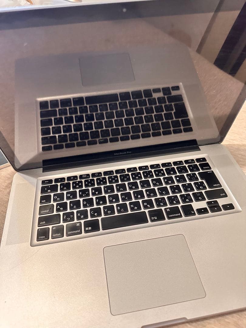 ジャンク品 Apple MacBook 15インチ シルバー