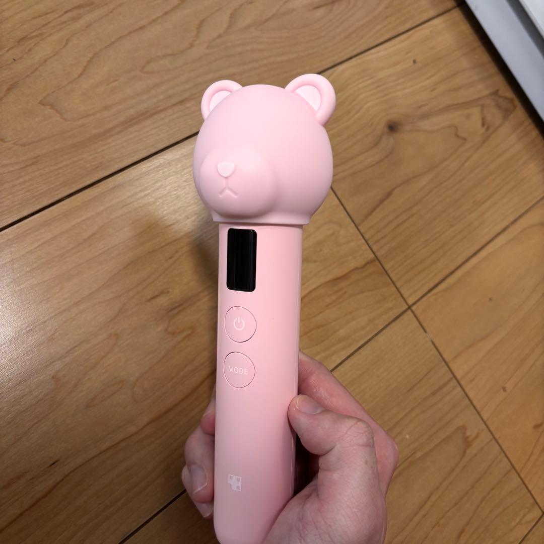 メディキューブ　ブースタープロ 美顔器 ピンク　ほぼ未使用　熊付き
