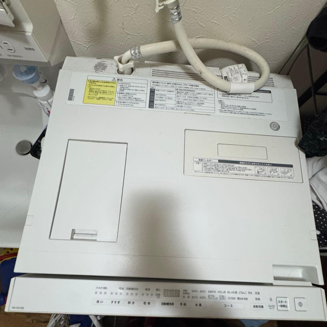 2／6まで※ジャンク品　Panasonic ドラム式洗濯機 本体