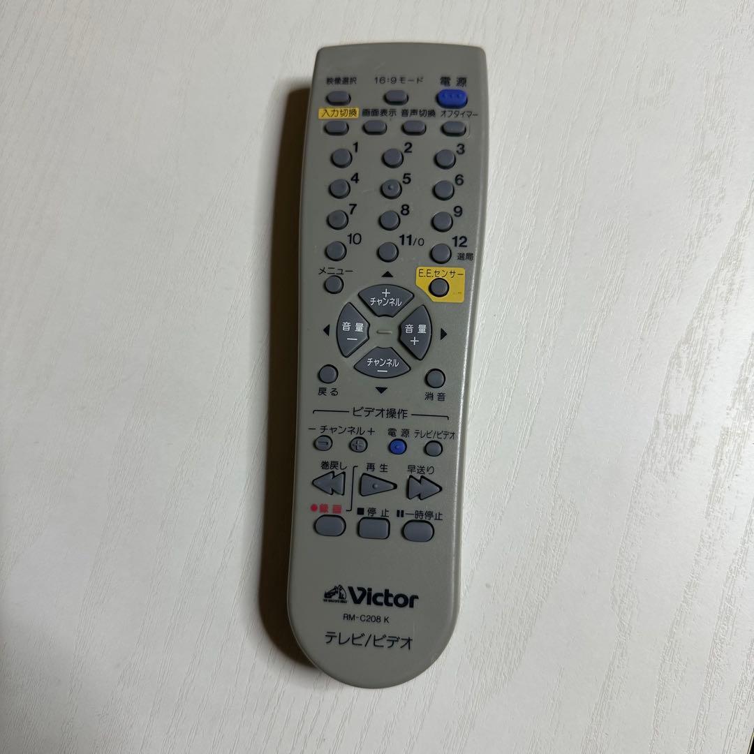 Victor（ビクター）ブラウン管テレビ AV-25YA11 リモコン付き