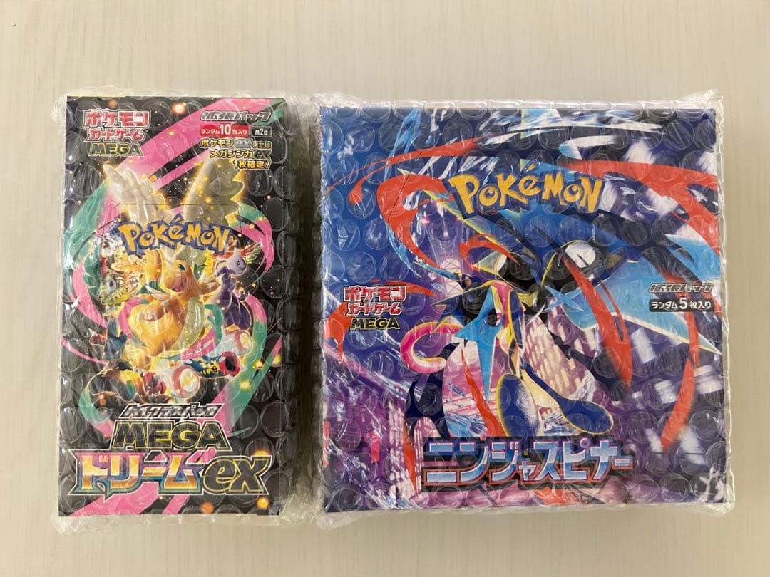 ポケモンカードゲーム　 MEGAドリームex ニンジャスピナー　シュリンクなし
